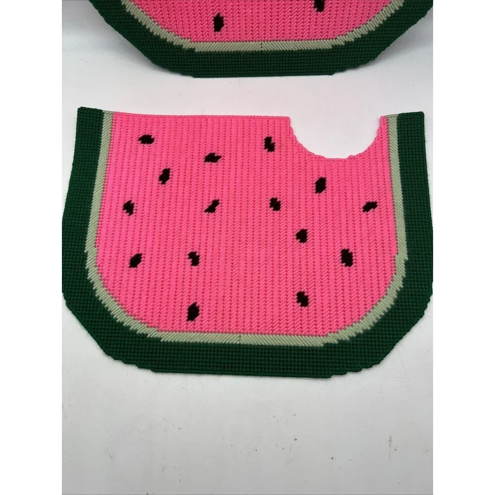 Watermelon Crochet Placemat